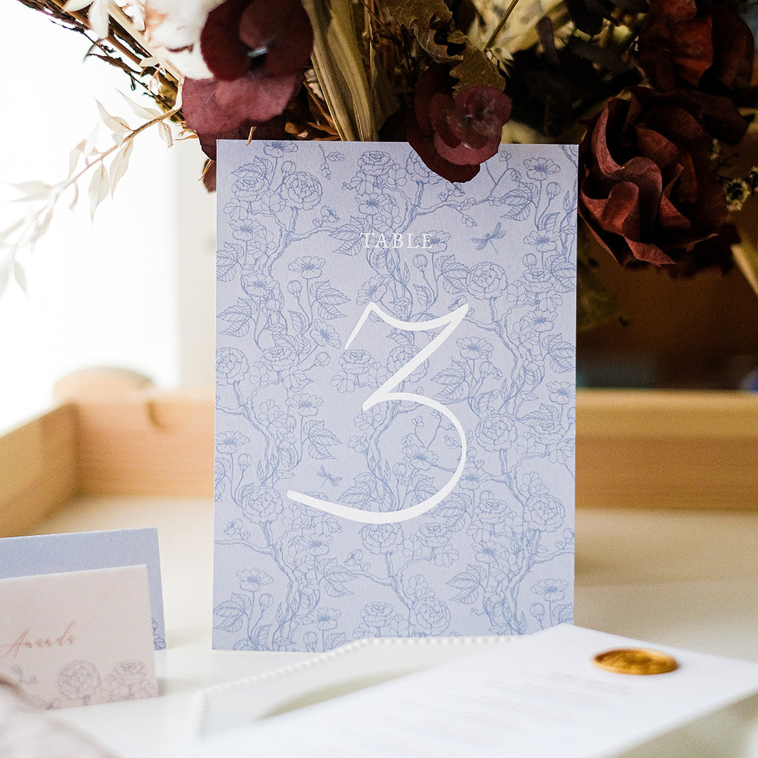 Victoria Table Number