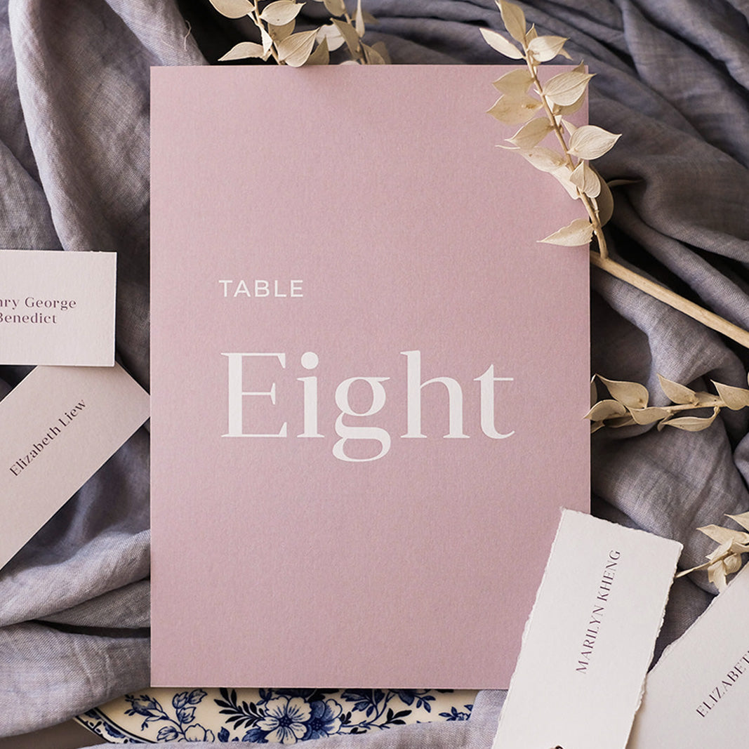 Charlotte Table Number