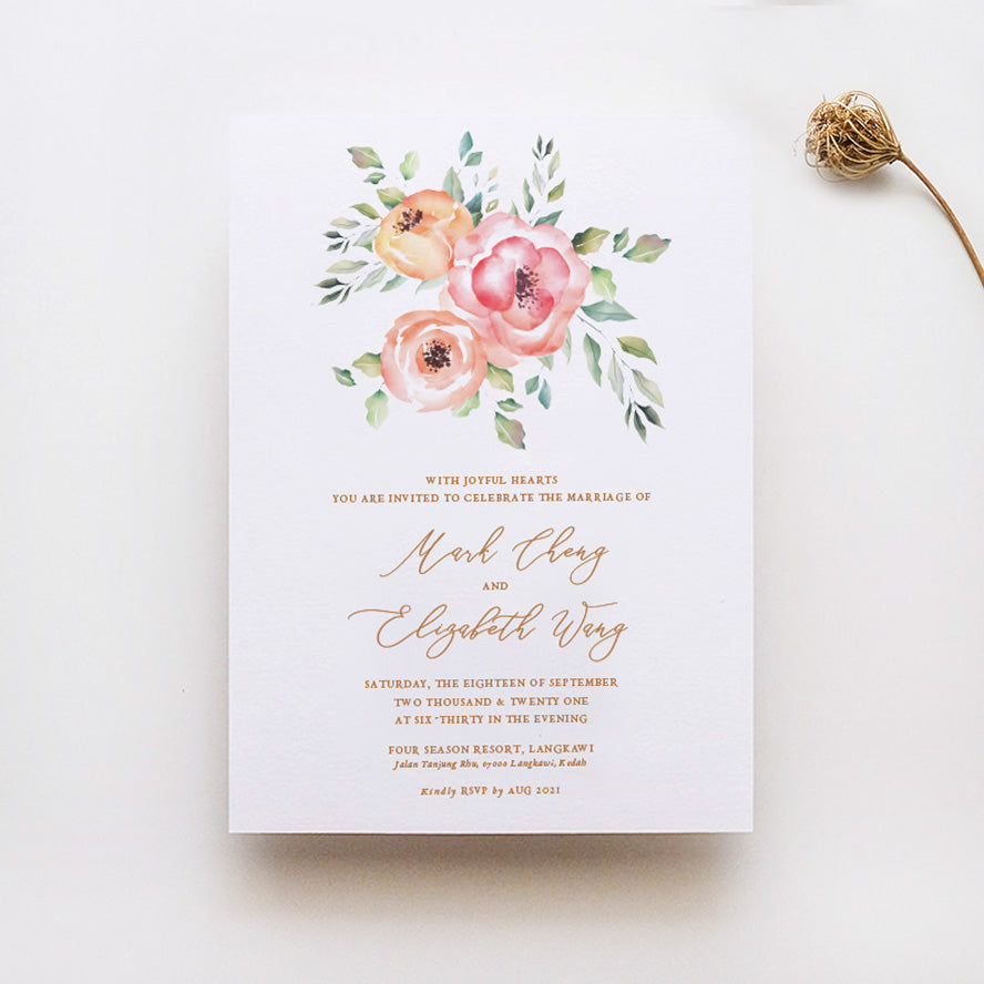 Layla Invitation Card