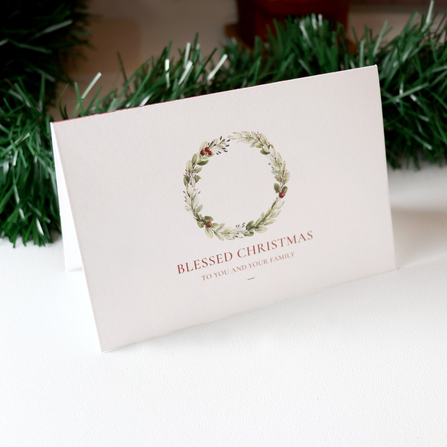 Christmas Card with Wax Seal