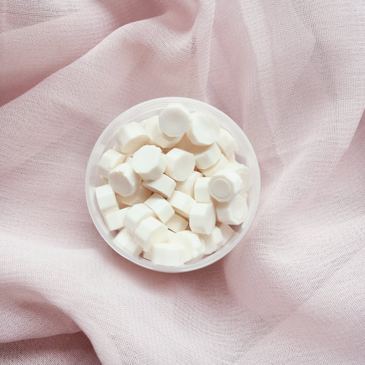 Milky White Wax Beads
