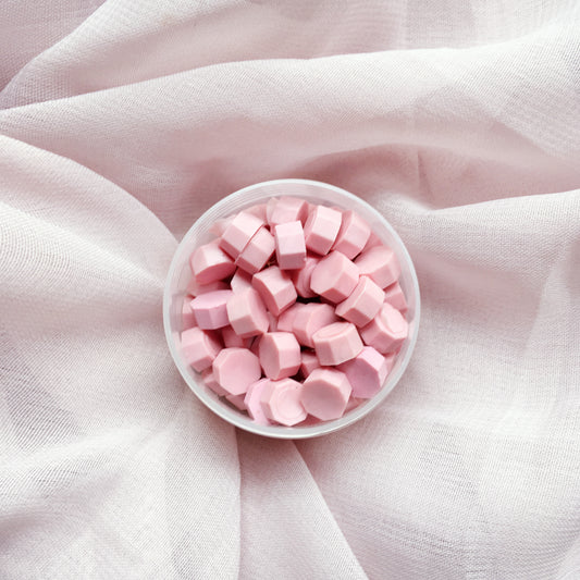 Carnation Pink Wax Beads